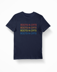 Boots N Cats Navy T-Shirt - Thundersome Threads