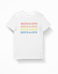 Boots N Cats white T-Shirt - Thundersome Threads